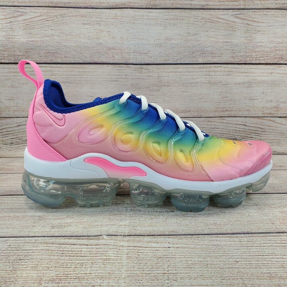 Nike Air VaporMax Plus 'Cotton Candy Rainbow' Women's Size 7.5